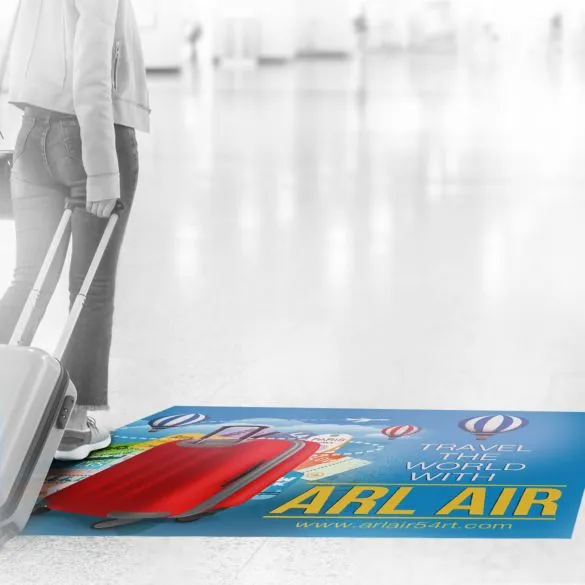 Aluminium Floor Graphics - Image 3